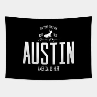 USA, America, Austin, Texas Tapestry