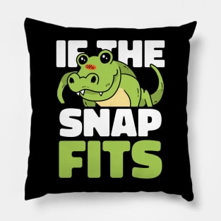 Funny Alligator Lover and Zookeeper Kids Crocodile Gator Pillow