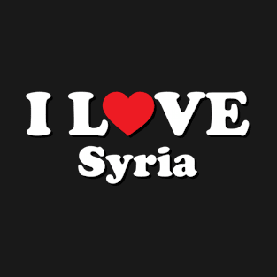 I Love Syria T-Shirt