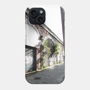 Scottish Photography Series (Vectorized) - Cobbled Glasgow Lane Phone Case