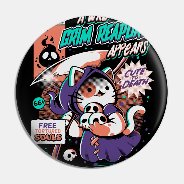 Grim Reapurr Pin by Ilustrata