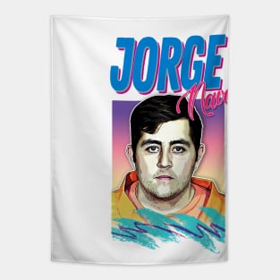 Jorge Nava / 90 Day Fiance Aesthetic 90s Style Tribute Design Tapestry