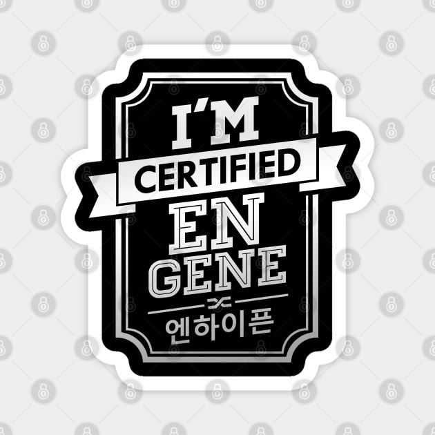 Certified ENHYPEN ENGENE Magnet by skeletonvenus