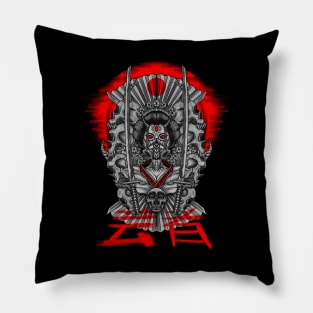 Red Geisha Pillow