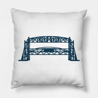 Duluth Bridge Art Pillow