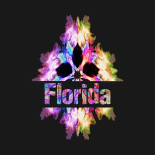 Florida gift tie dye watercolor T-Shirt