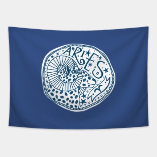 ARIES ZODIAC SIGN FIRE ELEMENT Tapestry