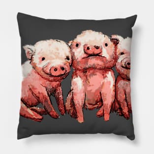 Three Cute Pig. Pillow