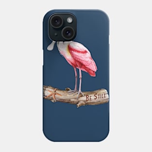 Spoonbill (Back Print) Phone Case