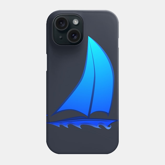 Nautical Sail Away Phone Case by macdonaldcreativestudios