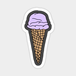 honey lavender, salt and straw Magnet