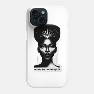 Black Women Matters - Natural Hair, Natural Queen Phone Case