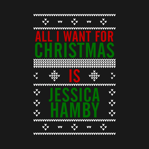 All I want for Christmas is Jessica Hamby by AllieConfyArt