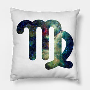 Cosmic Virgo Galaxy Pillow