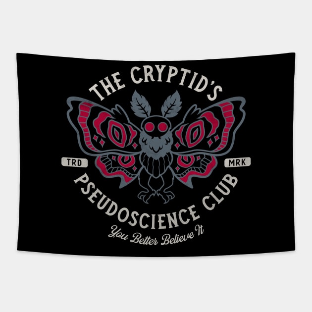 The Cryptid's Pseudoscience Club Tapestry by Nemons