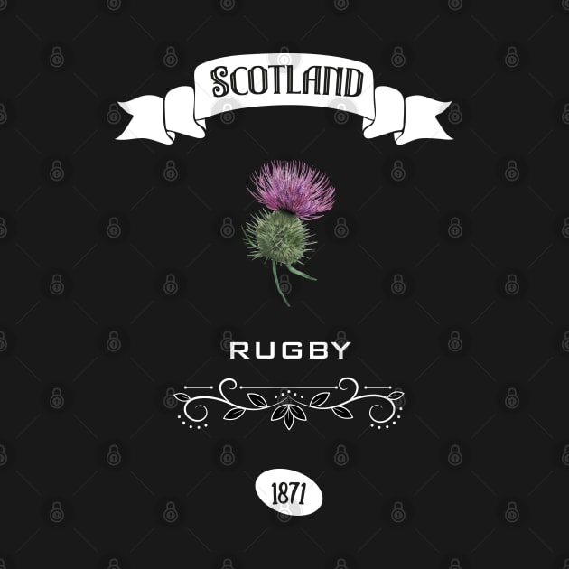 Scotland rugby design by Cherubic