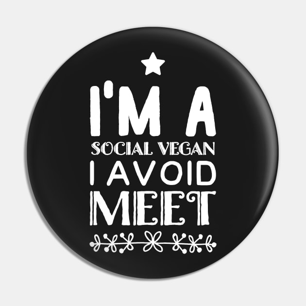 I'm a social vegan I avoid meet Pin by captainmood