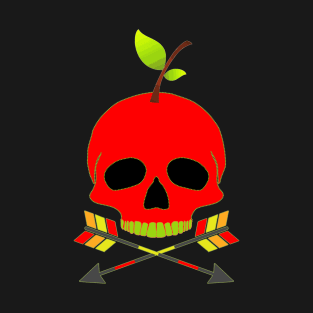 Apple Skull and Arrows T-Shirt