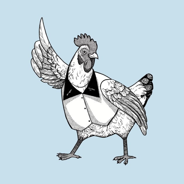 Disco Chicken by JCPhillipps