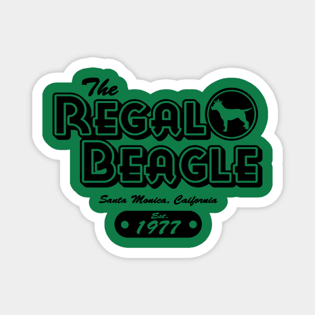 The Regal Beagle Magnet by sangya