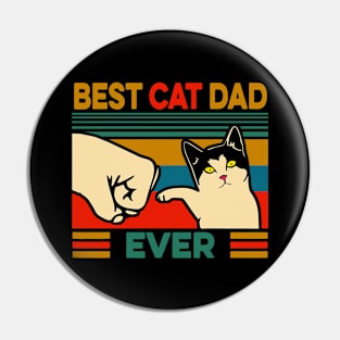 Best Cat Dad Ever Pin