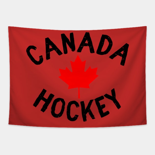 Canada hockey Tapestry by Sloop