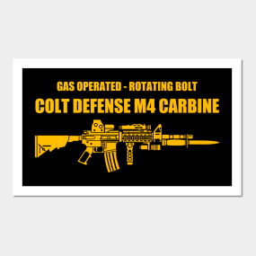 M4 Carbine Posters And Art Prints Teepublic