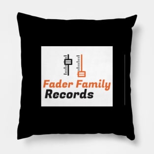 Fader Family Records Pillow