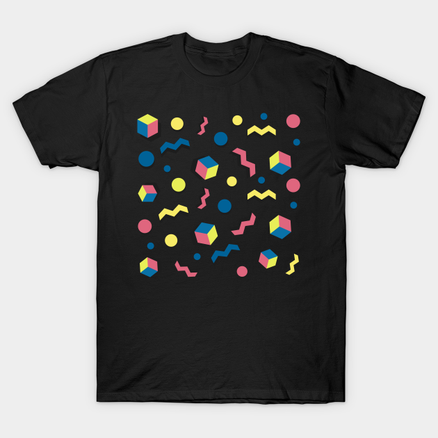 Discover 80`s abstract - 80s Retro - T-Shirt