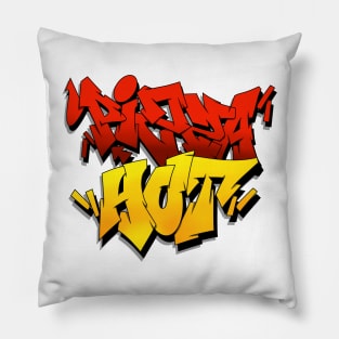 Pizza Hut Graffiti Pillow