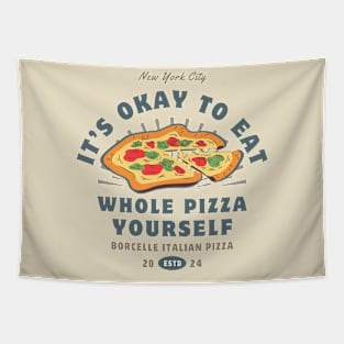 Pizza Lover Pizza Shop Tapestry