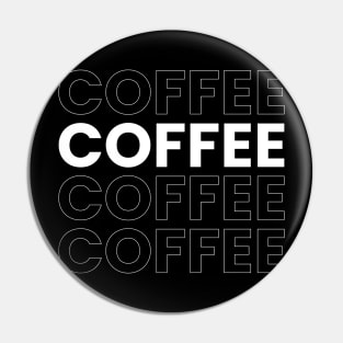 coffee typography design Pin