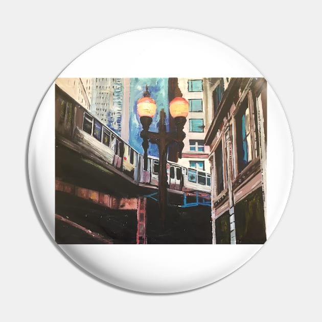 Chicago, Loop, Dusk Pin by golan22may