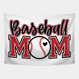 Baseball Mom Tapestry