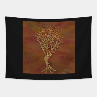 Fantasy Fall Tree Tapestry