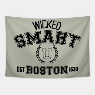 Wicked Smaht U, Boston, est. 1630 Tapestry