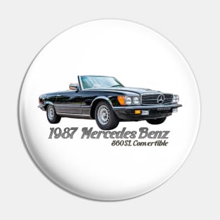 1987 Mercedes Benz 560SL Convertible Pin