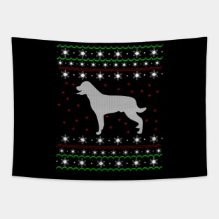 Rottweiler Ugly Christmas Sweater Gift Tapestry