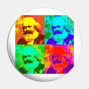 Pop Art - Karl Marx Pin