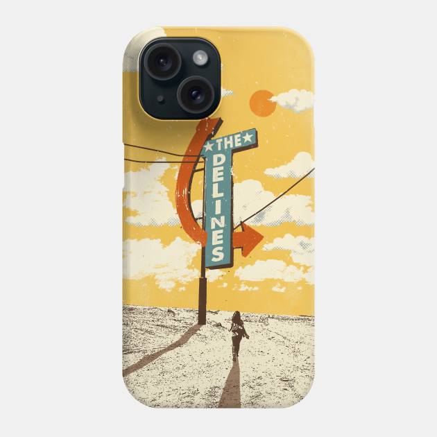 THE DELINES - Official Merch Poster Phone Case by Showdeer