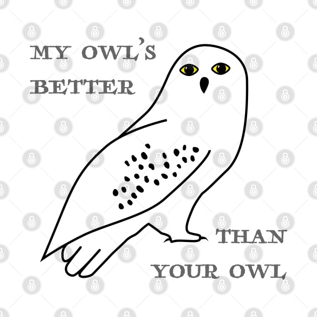 My owl's better than your owl by helengarvey