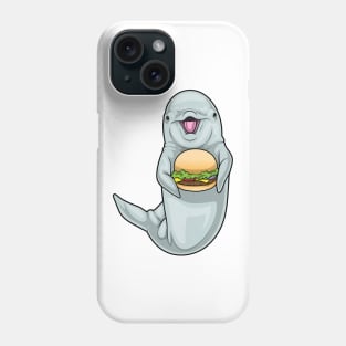 Dolphin Cheeseburger Phone Case