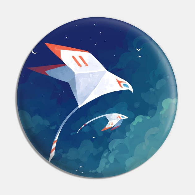 Flyby Pin by Freeminds