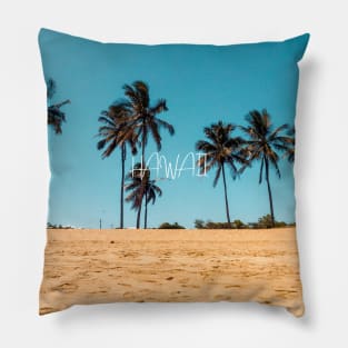 I love HAWAII - Beach tshirt Pillow