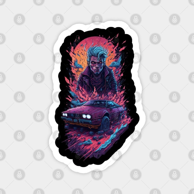 Evil DMC DeLorean Magnet by Shop Goods