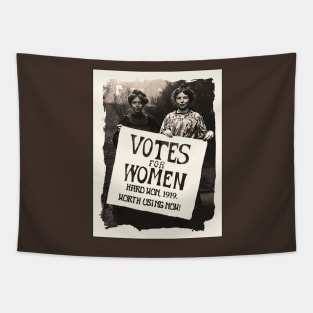 Vintage Women Vote Tapestry