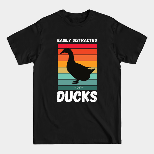 Disover Easily Distracted by Ducks - Duck Lover - T-Shirt