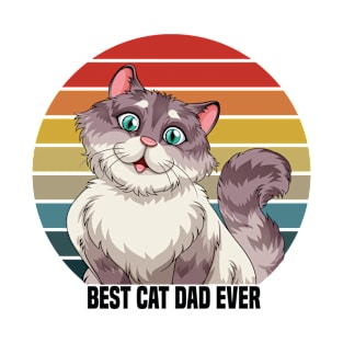 Best Cat Dad Ever T-Shirt