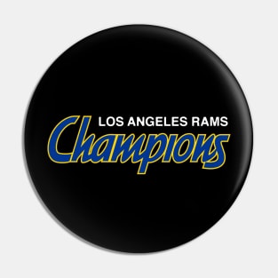 RAMS - CITY OF CHAMPIONS Pin