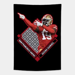 DEEBO SAMUEL SAN FRANCISCO 49ERS Tapestry